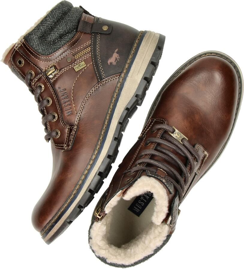 Mustang Shoes Winterlaarzen Mariko Workerboots veterlaarzen met TEX-uitrusting - Foto 8