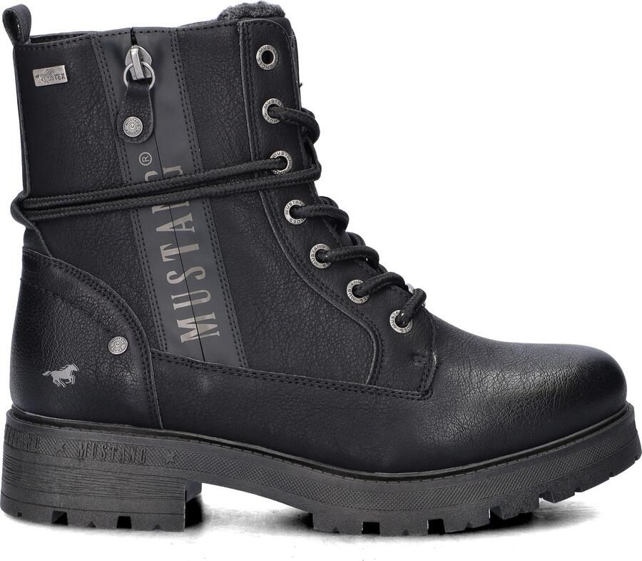 Mustang Shoes Winterlaarzen Darleen Veterboots met profielzool - Foto 9