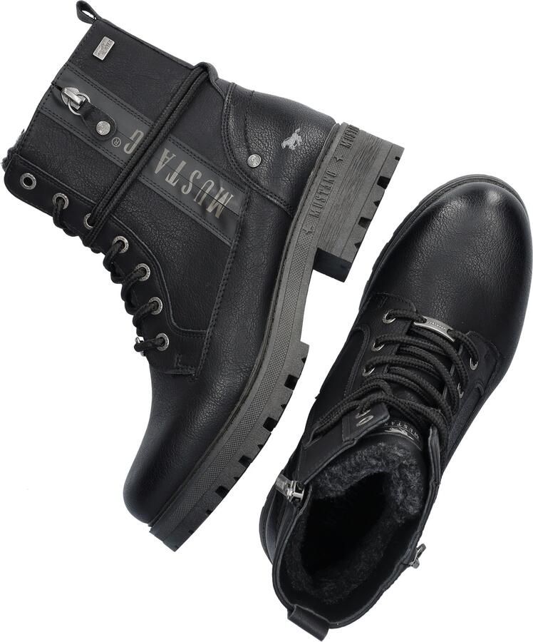 Mustang Shoes Winterlaarzen Darleen Veterboots met profielzool - Foto 10