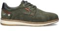 Mustang Groene Casual Sneakers met Gewatteerde Enkel Green Heren - Groen