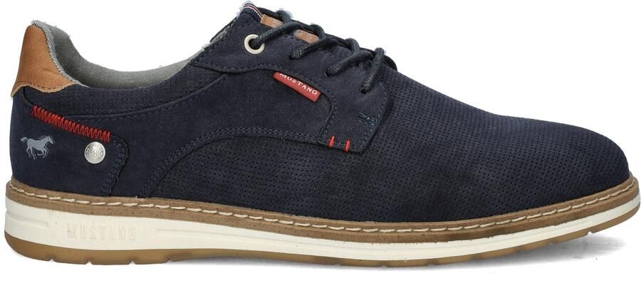 Mustang Veterschoenen Laag Veterschoenen Laag blauw