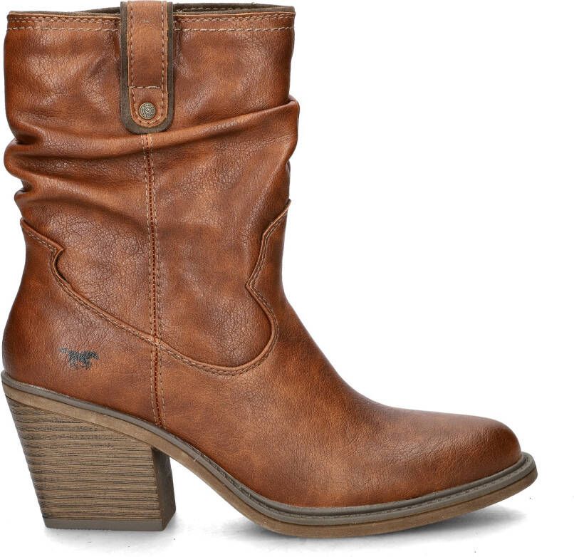 Mustang Shoes Cowboylaarzen met aangerimpelde slouchy-schacht - Foto 4