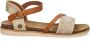 Mustang Sandalen Dames Beige - Thumbnail 2