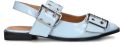 Nelson lak slingback loafers lichtblauw - Lichtblauw