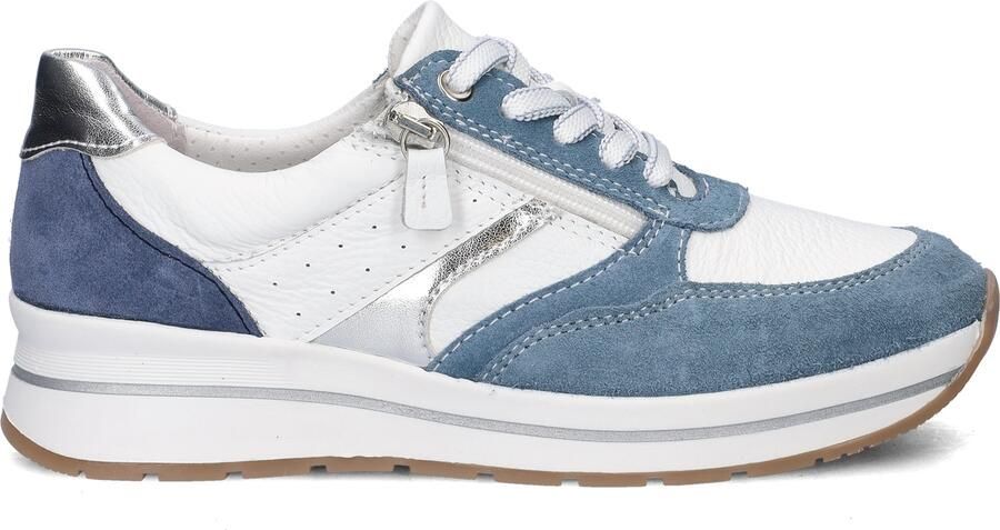 Nelson Flex dames sneaker Blauw wit - Foto 2