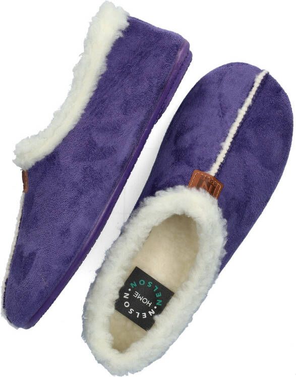 Nelson Home pantoffels paars - Foto 2