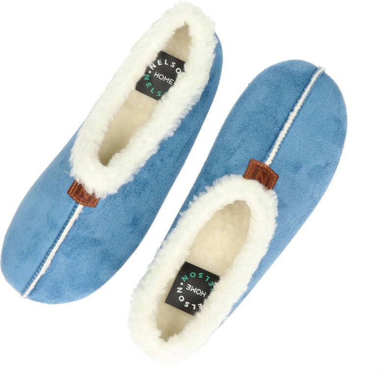 Nelson Home pantoffels blauw - Foto 2