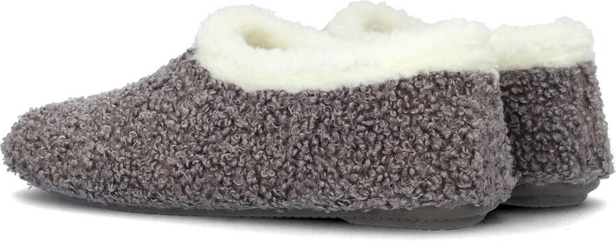 Nelson Home teddy pantoffels donkergrijs - Foto 4