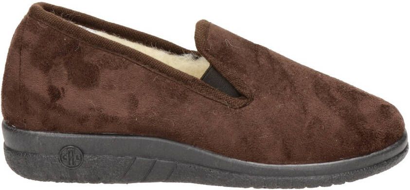 Nelson Home Pantoffels voor heren Bruin Sloffen - Foto 3