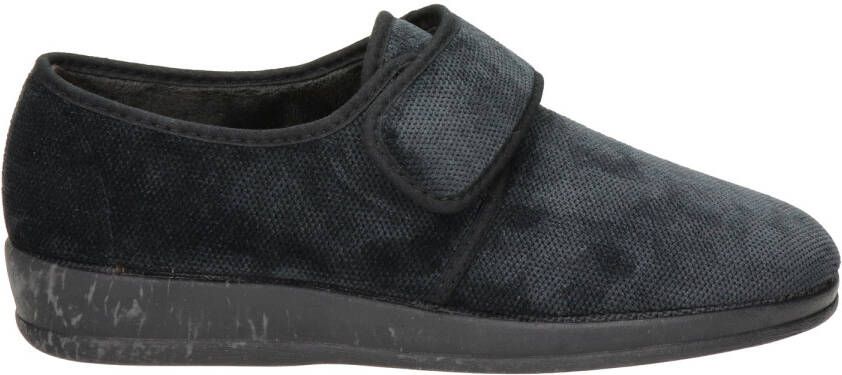 Nelson Home heren pantoffel Zwart