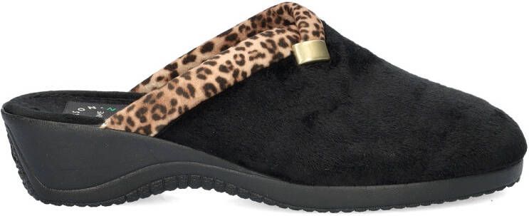 Nelson Home pantoffels zwart