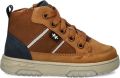Nelson Kids leren sneakers cognac - Bruin