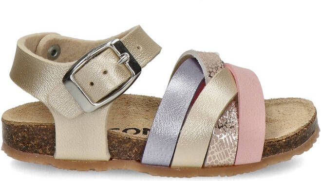 Nelson Kids sandalen goud roze Meisjes Imitatieleer Meerkleurig 20 - Foto 5