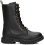 Nelson Kids veterboots zwart Meisjes Imitatieleer 35 - Thumbnail 2