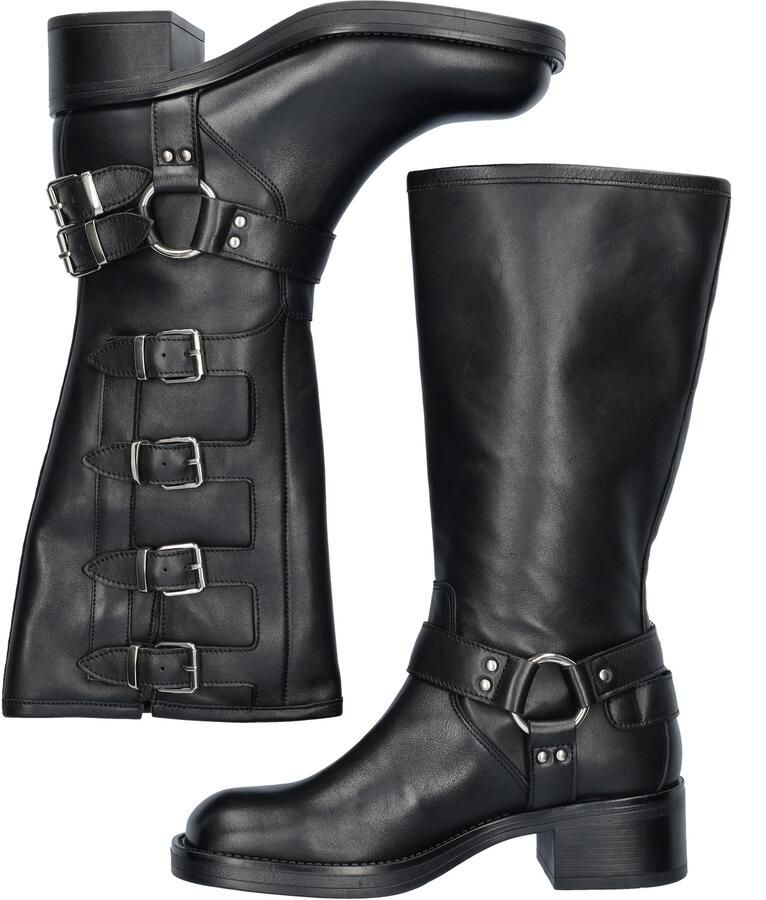 Nelson Ameixa dames biker boot Zwart - Foto 2