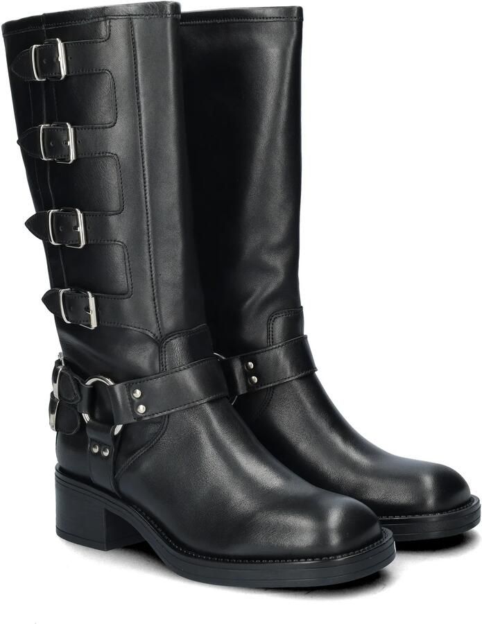 Nelson Ameixa dames biker boot Zwart - Foto 4