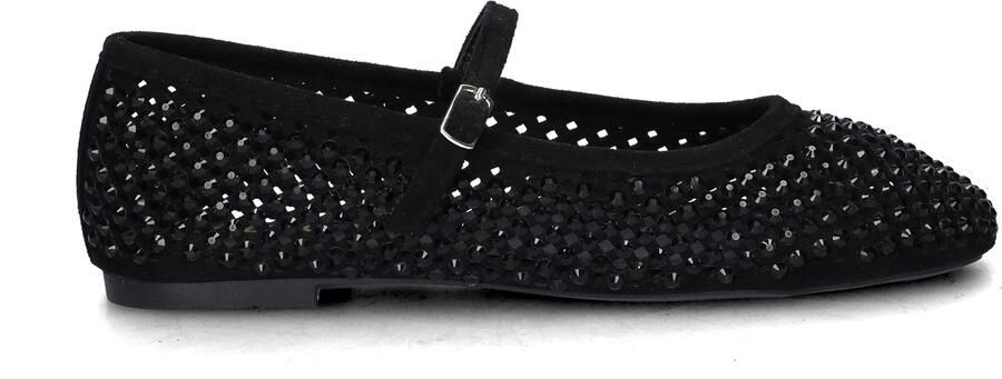 Nelson ballerina's met strass zwart - Foto 3