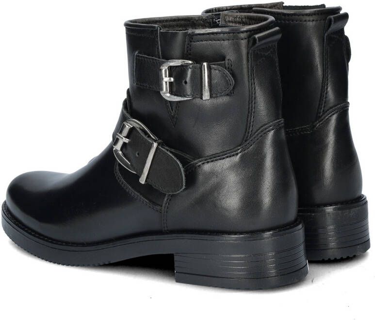 Nelson leren bikerboots zwart - Foto 2