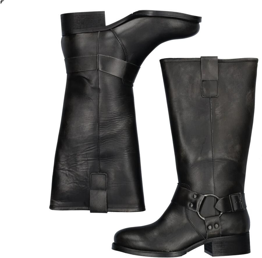 Nelson dames bikerboot Zwart multi - Foto 4
