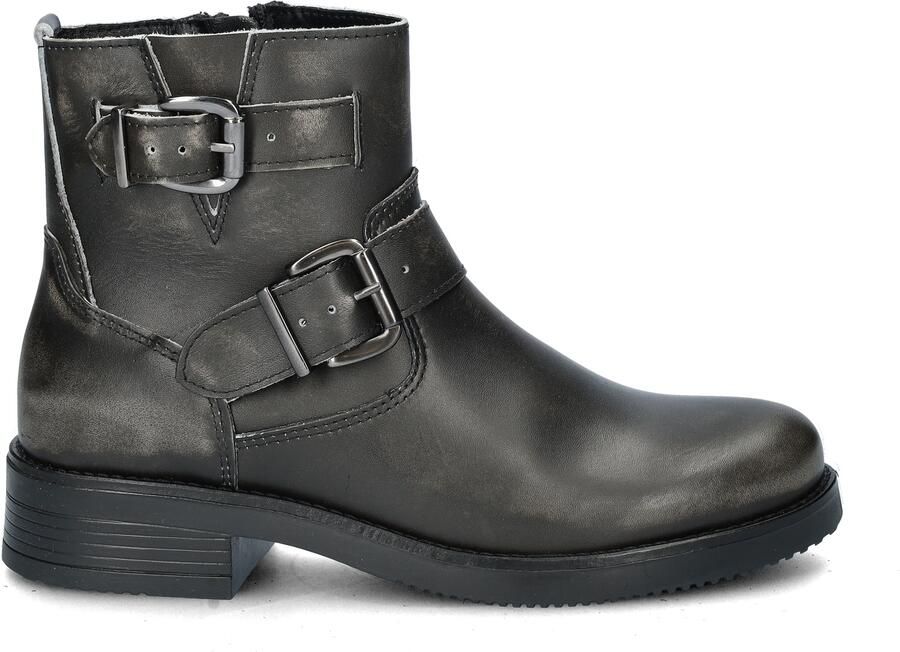 Nelson leren bikerboots zwart - Foto 4