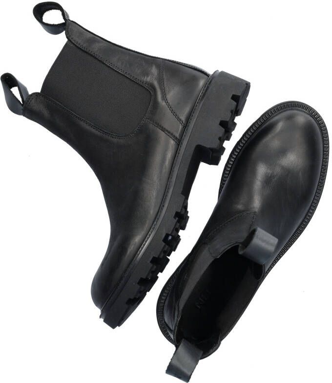 Nelson leren chelsea boots zwart - Foto 2