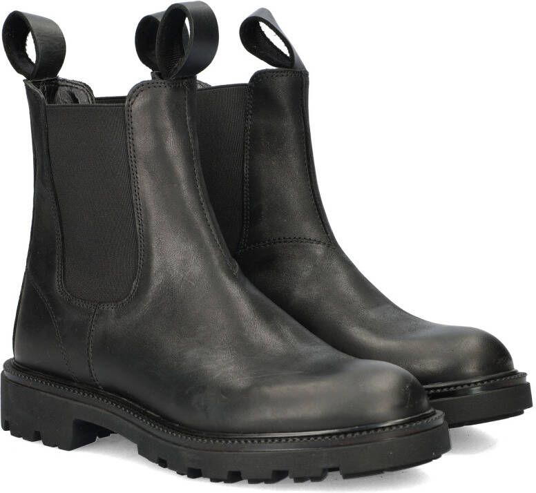Nelson leren chelsea boots zwart - Foto 4