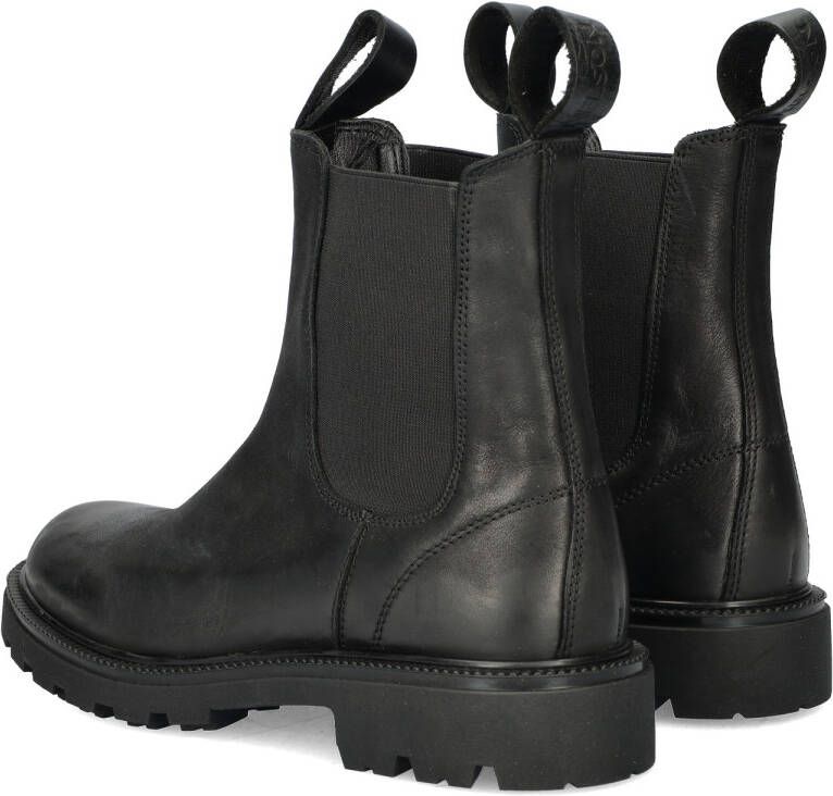 Nelson leren chelsea boots zwart - Foto 3
