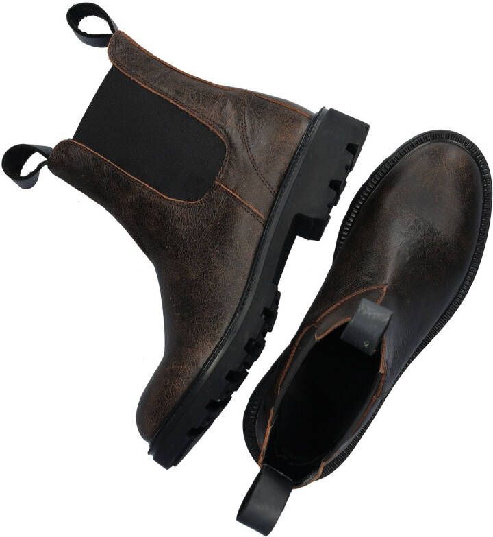 Nelson leren chelsea boots bruin - Foto 2