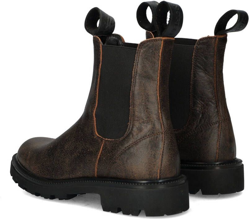 Nelson leren chelsea boots bruin - Foto 3