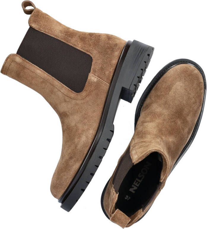 Nelson suède chelsea boots taupe - Foto 3