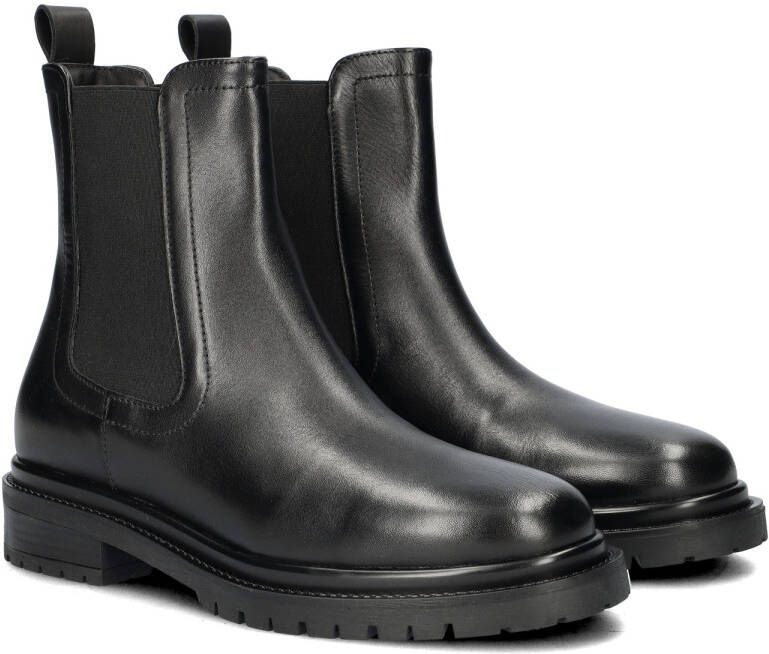 Nelson leren chelsea boots zwart - Foto 5