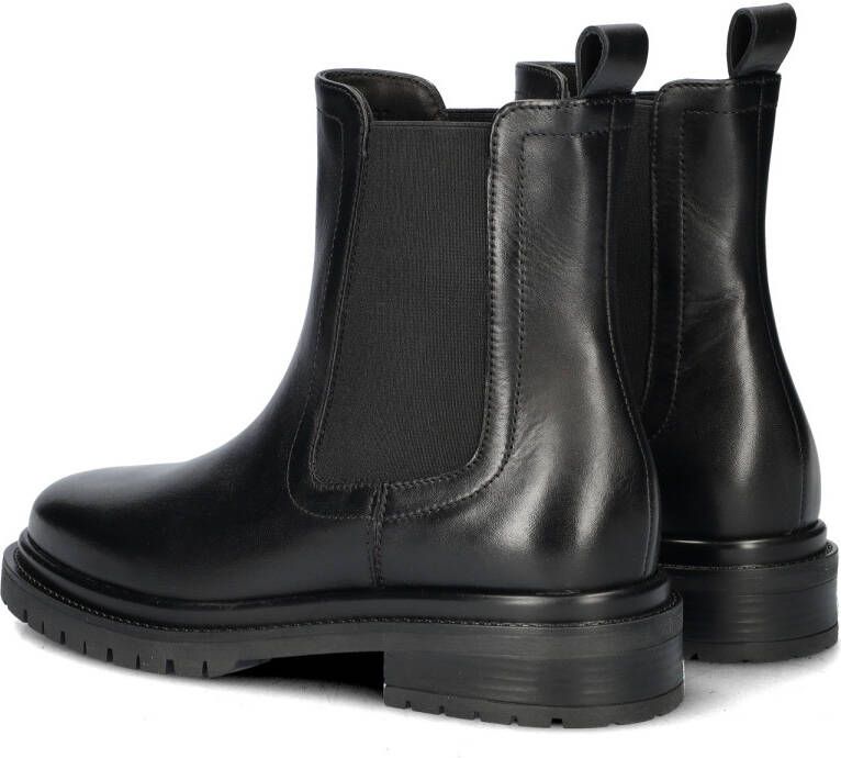 Nelson leren chelsea boots zwart - Foto 4