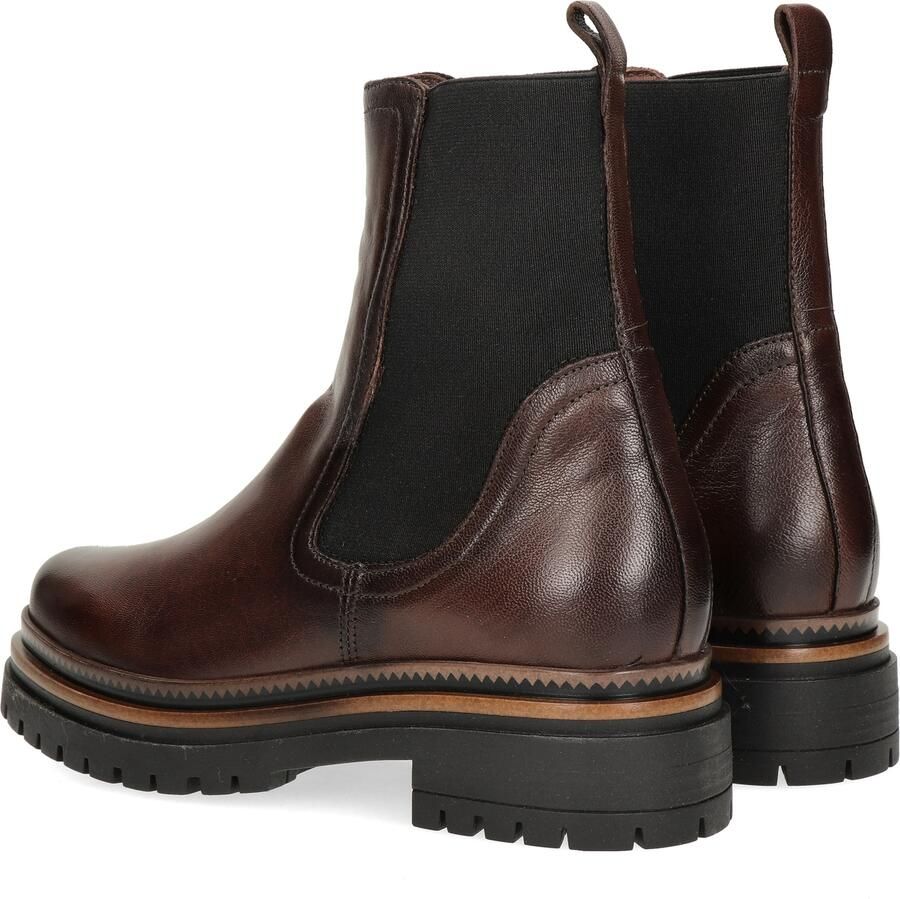 Nelson leren chelsea boots bruin - Foto 4