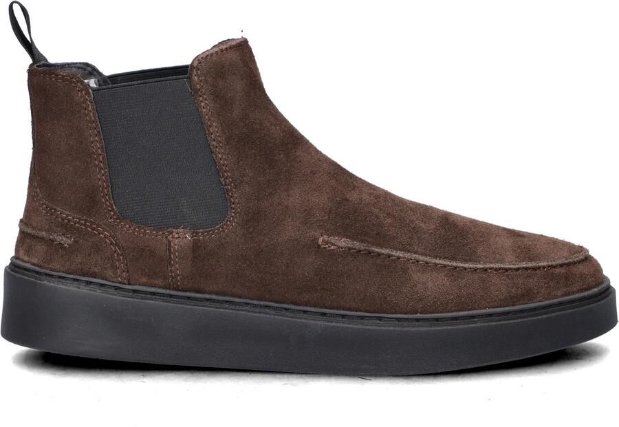 Nelson suède chelsea boots bruin - Foto 3