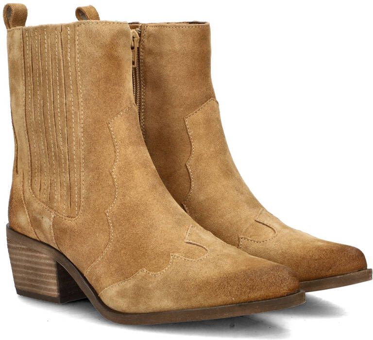 Nelson suède cowboylaarzen camel - Foto 4