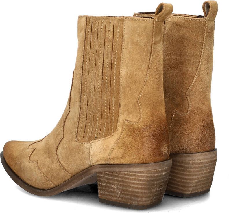 Nelson suède cowboylaarzen camel - Foto 3