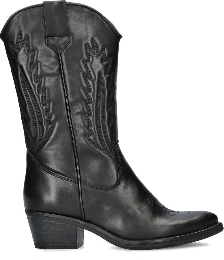 Nelson dames cowboylaarzen Zwart - Foto 4
