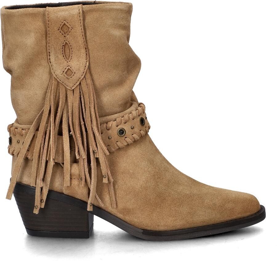 Nelson suède cowboylaarzen camel - Foto 5