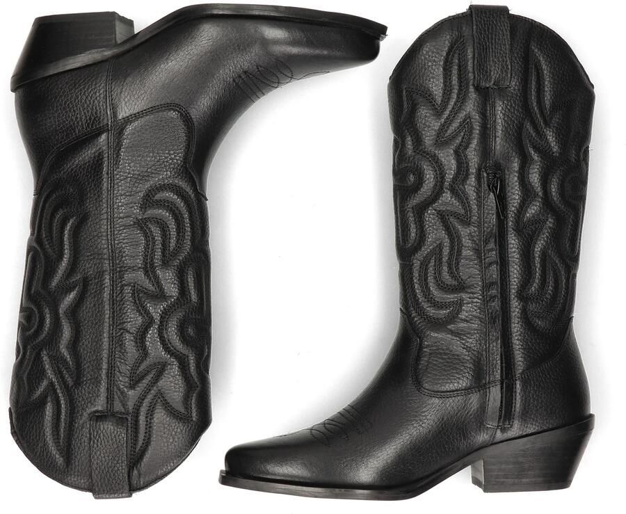 Nelson leren cowboylaarzen zwart - Foto 5