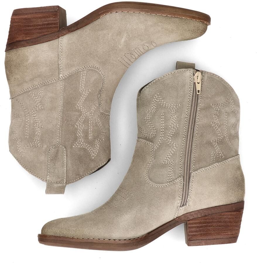 Nelson dames cowboylaars Beige