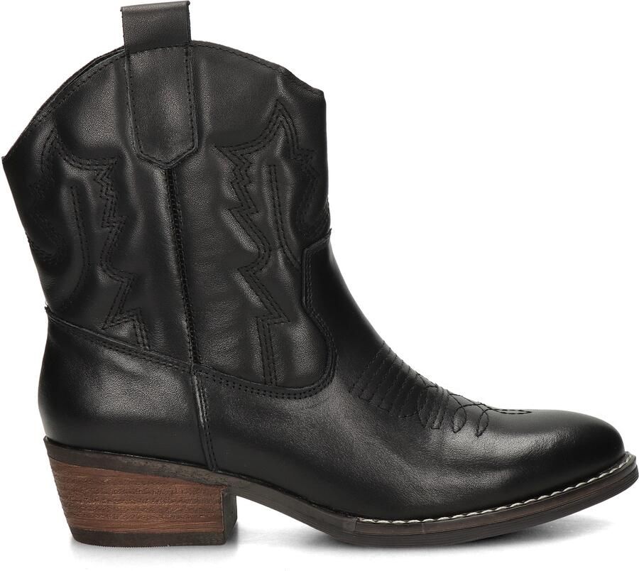 Nelson dames cowboylaars Zwart