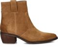 Nelson suède cowboylaarzen cognac - Beige
