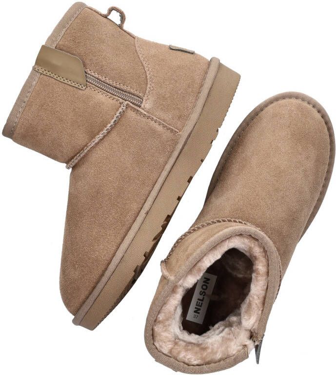 Nelson suède enkelboots taupe - Foto 2