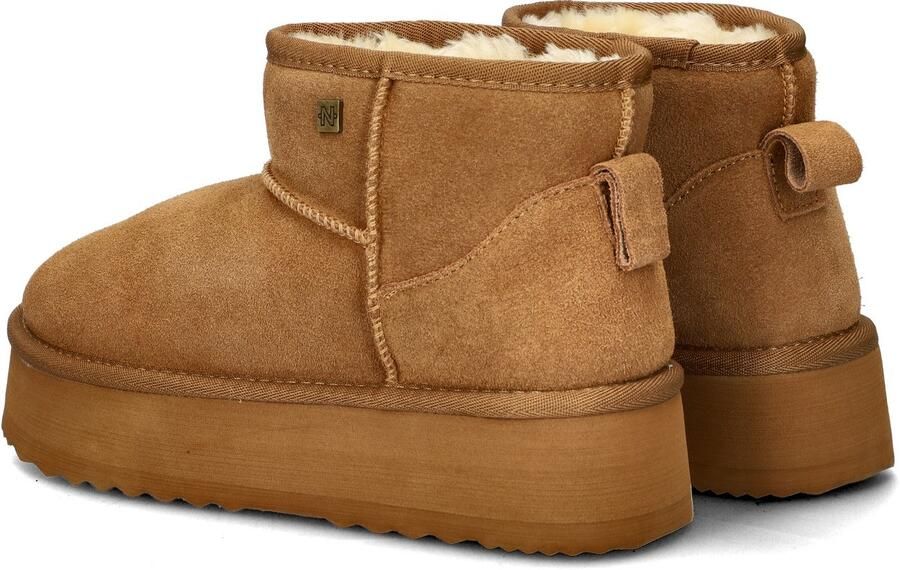 Nelson suède enkelboots cognac - Foto 3