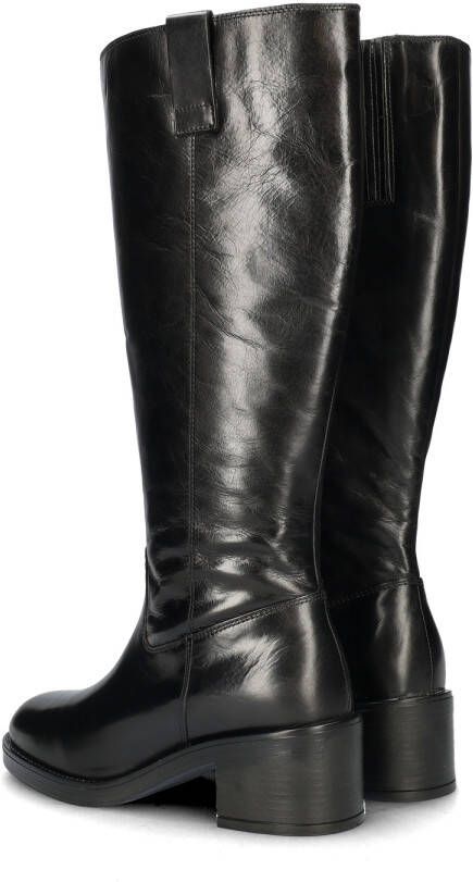 Nelson leren hoge laarzen zwart - Foto 5