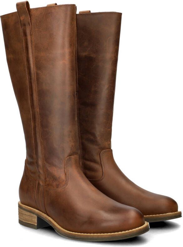 Nelson gevoerde leren hoge laarzen bruin - Foto 3