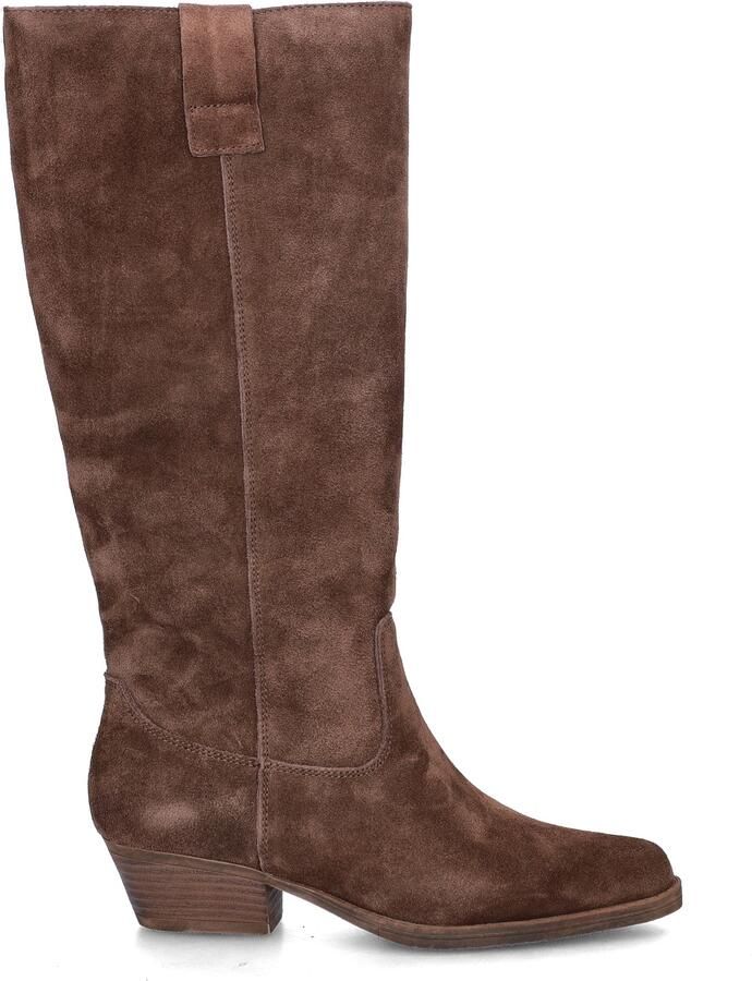 Nelson suède hoge laarzen bruin - Foto 4