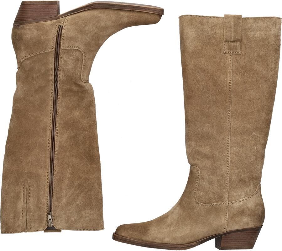 Nelson suède hoge laarzen beige - Foto 3