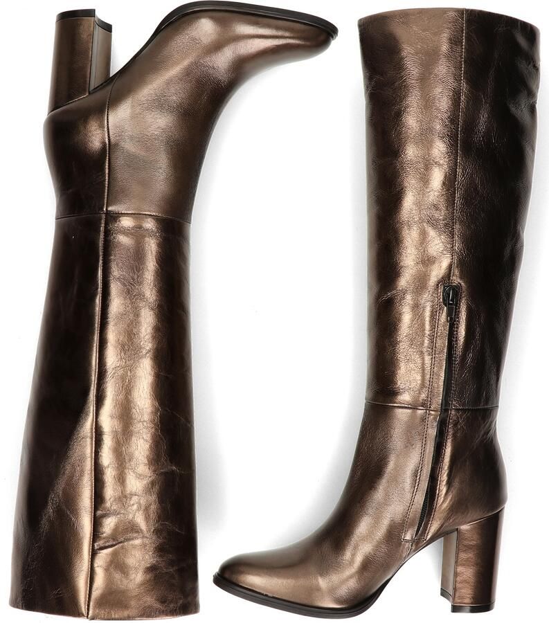 Nelson leren laarzen brons metallic - Foto 2