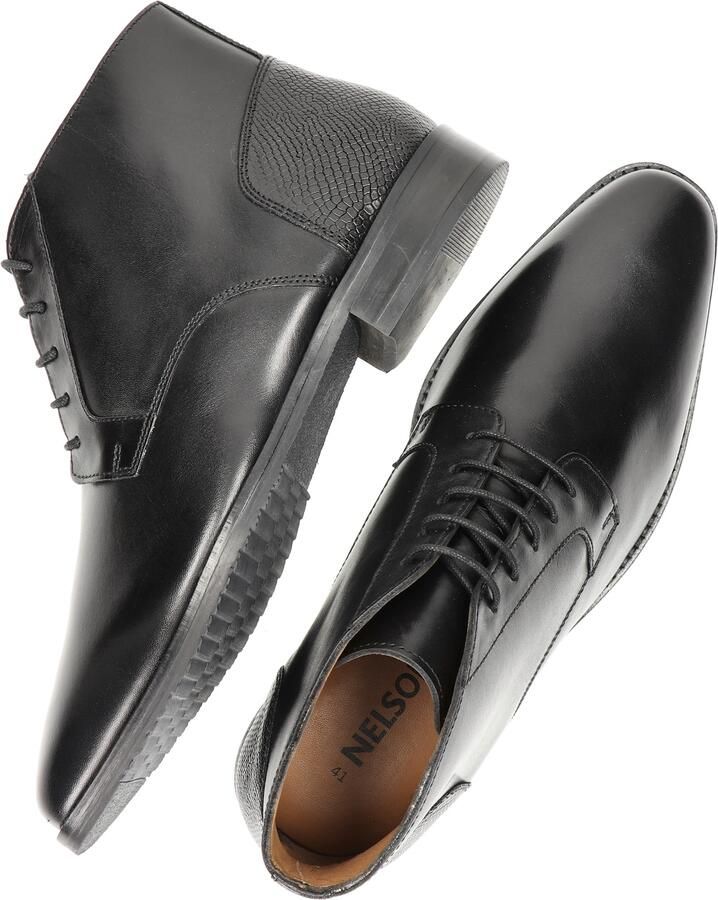 Nelson heren nette schoenen Zwart - Foto 4